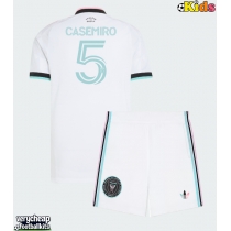 Inter Miami Casemiro #5 Replica Third Minikit 2026-27 Short Sleeve (+ pants)